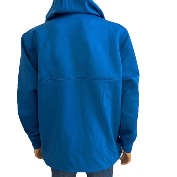 UA UNDER ARMOUR Storm DAYTONA Full Zip Blue GOLF Hooded JACKET Men XL Loose - Picture 3 of 5